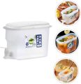 Cold Bucket Water Dispenser Refrigerator Fridge Faucet Iced Beverage Dispenser Iced Tea Pitcher Water Cooler Dispenser for Home Fruit Tea Dispenser Party Water Container Cold Drink. 