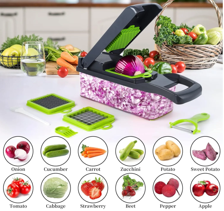 SHOPPING%20VIBES%20Your%20One%20Stop%20Shop%2014-in-1%20Vegetable%20Slicer%20Chopper%20from%20Kitchen%20Vegetable%20Slicer%20Dicer%20Cutter,%20and%20Chopper%20With%208%20Blades%20and%20a%20Container%20for%20Quick%20Meal%20Prep%20-%20Image%202