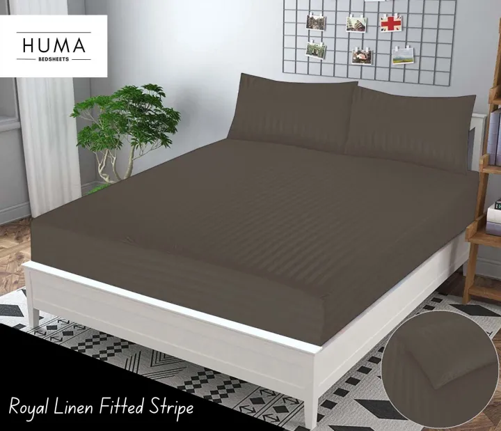 Huma%20-%20Royal%20Linen%20Fitted%20Micro%20Cotton%20King%20size%20bedsheets%20with%202%20Pillows%20-%20Image%208