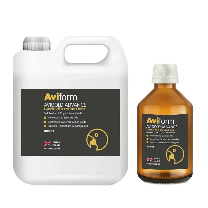 AVIGOLD ADVANCE in Loose & Company Pack All-in-One Cage & Aviary Bird Tonic ( UK Aviform ) Imported multi-vitamin and all in one best product