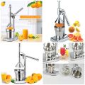 Citrus Juicer manual stainless steel. 