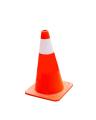 Road Safety Plastic Parking Cone Stopper 18 Inch. 