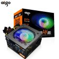 Aigo Warrior AK 600W PC Gaming PSU RGB Power Supply Unit Quiet 120mm RGB Fan 24pin 12V ATX. 