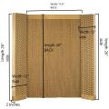 Set of 3 Imported Evaporative Air Cooler COOLING PADS 2 Inch Thickness, Air cooler Accessories (26"*17.6" BACK, 26"*12" SIDES). 