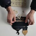 High Quality Moon Castle Advent Calendar Mirror Face Black Ramadan Calendar Ornaments Islamic DIY Eid Mubarak Decor Gifts. 