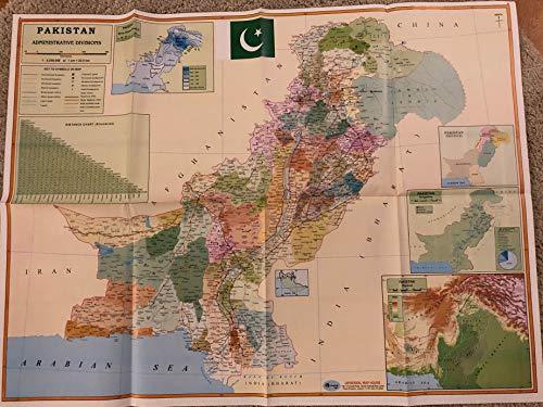 Liberty Books | Administrative Divisions Of Pakistan Map by Unknown (100% Original)
