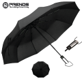 PRENDS Auto Open and Close Folding Umbrella 10 Ribs Windproof Umbrellas for Rain and Sunlight Compact Size Portable Three Steps Folding Umbrella. 