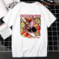 Anime Chainsaw Man Kobeni T Shirt Denji Hills Power Hawaii Manga Tops Novelty Unique Short-sleev Tees Oversized T-Shirt. 