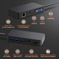 Microsoft Surface Pro Dock for Surface Pro 4/Pro 5/Pro 6 USB Hub Docking Station with Gigabit Ethernet, 4K HDMI VGA DP Display, 3xUSB 3.0, Audio Out, USB C, SD/TF Card Slot Combo Dock Only for Surface Pro 4/5/6. 