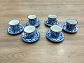 Multani Blue Pottery Tea Set - Multicolour IV-0022 -. 
