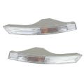 1 pair front bumper turn signal light lens indicator lamp cover, 3C B 6 2005-201, white car accessories, 3C0953041E, 3C0953041E, 3C0953041H, 3C0953042. 