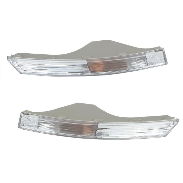 1 pair front bumper turn signal light lens indicator lamp cover, 3C B 6 2005-201, white car accessories, 3C0953041E, 3C0953041E, 3C0953041H, 3C0953042