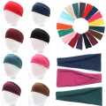 Pack of 1 Wide head band -Elastic cotton lacra head band for Unisex. 