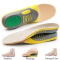 【HOT】 Flat Feet Template Arch Support Orthopedic Insoles,Plantar Fasciitis Heel Pain Orthotics Insoles Sneakers Shoe Inserts Men Women. 