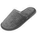 【ALLGOOD】Men Warm Home Plush Soft Slippers IndoorsAnti-slip Winter Floor Bedroom Shoes. 