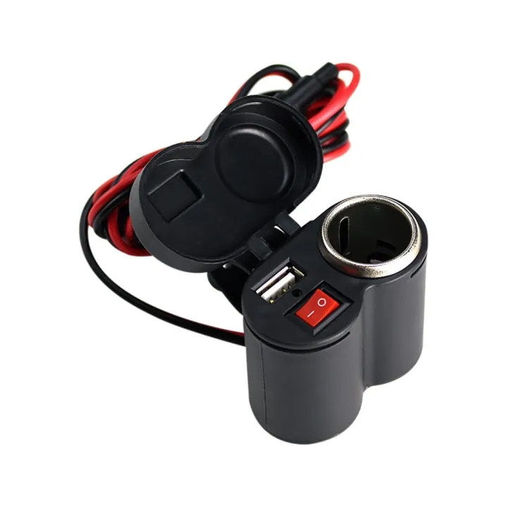 Universal%20Bikes%205V-2.1A%20Motorcycle%20Mobile%20Phone%20USB%20Charger%20Port%20Power%20Adapter%20Socket%20Hot%20(Black)%20-%20Image%209