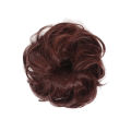 Elastic Chignon Curly Messy Wavy Hair Bun Extension Hairpiece Wig Scrunchie. 