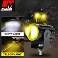 Pack of 2 - Mini Driving Led Light With Free On/Off/On Switch, Ultra Bright Led Light For Motorcycle  - Universal Fitment Eg Cd 70cc, Cg125tcc, Ybr & Other Bikes. 