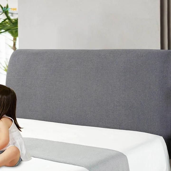 Bed%20Headboard%20Cover%20Dustproof%20Bed%20Backrest%20Gray%20-%20Image%202