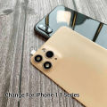 iPhone XS Max & Iphone X to iPhone 11 Pro Max & Iphone 11 Pro  Camera Converter Sheet High Quality Lens Upgrade. 