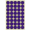 5 Sheet/set 25mm DIY Stickers Colorful Writing Round Sticker Labels Dot Blank Self-adhesive Circle Paper Tag. 