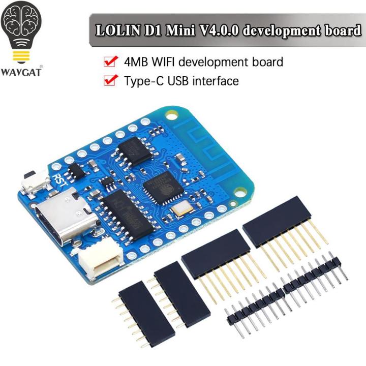 D1 Mini V4.0.0   ESP8266 CH340G CH340 ESP-12F D1 Mini  IOT Board MicroPython Nodemcu Arduino