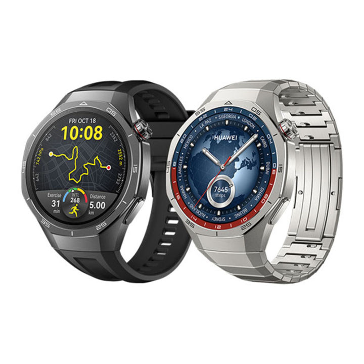 Huawei Watch GT5 Pro 46mm Smartwatch, Sharp-Edged Design, upto14 Days Battery Life, Pro-level Sports Watch, iOS & Android Compatible