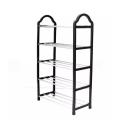 4 layers, 5 Layers Stock able Shoe Rack Shoe Shelf - Multicolors. 
