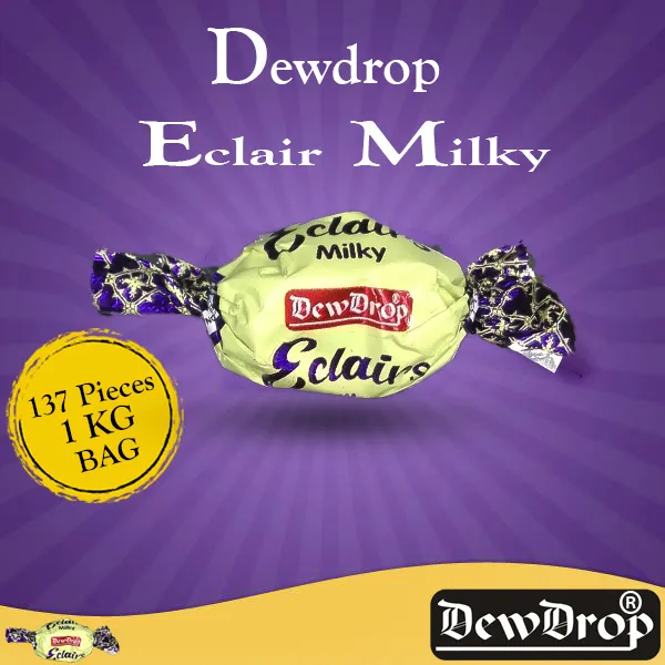 DewDrop%20Eclairs%20Milky%20Chocolate%20137%20Candies%20Pouch%201%20KG%20-%20Image%203