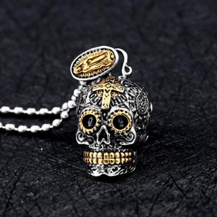 (New) vintage punk high quality metal Gothic gold Coloured 125cc Kull