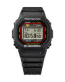 Casio G Shock 5000 Series Shock Resistance Mens Square Black Resin Case Digital Alarm Stop Watch Timer LED Backlight (Super Illuminator) Full Auto Calendar (to year 2099) Multi-Function Black Bio-Based Resin Band Watch-DW-5000R-1ADR. 
