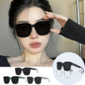 UV Protection Wrap Around Fit Over Sunglasses Glasses Anti-Glare Lightweight Wrap Around Glasses Square Frame Fit Over Sunglasses for Driving  Outdoor Activities Over Prescription Glasses for Myopia Unisex Style. 