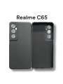 Realme C65 4G Back Cover Soft Official Clothe Inside Liquid Silicone Camera Protection Phone Case for Realme C65 4G. 