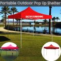 Gazebo 10 x 10 Portable Canopy Tent shade Umbrella top. 
