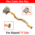 1Pcs，NEW For Poco F4 5G / K40s Replacement Part SIM Card Reader Holder Tray Connector Board Slot Flex For Xiaomi Mi 11 Lite. 