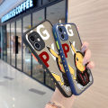 JIUMOO For Huawei P20 Pro Case Fashion Tide Cool Pikachu Brand Pattern Thin Side Square Edge New Design Shockproof Frosted Transparent Hard Phone Cases Silicone Casing Full Cover Camera Protection Softcase Boy. 