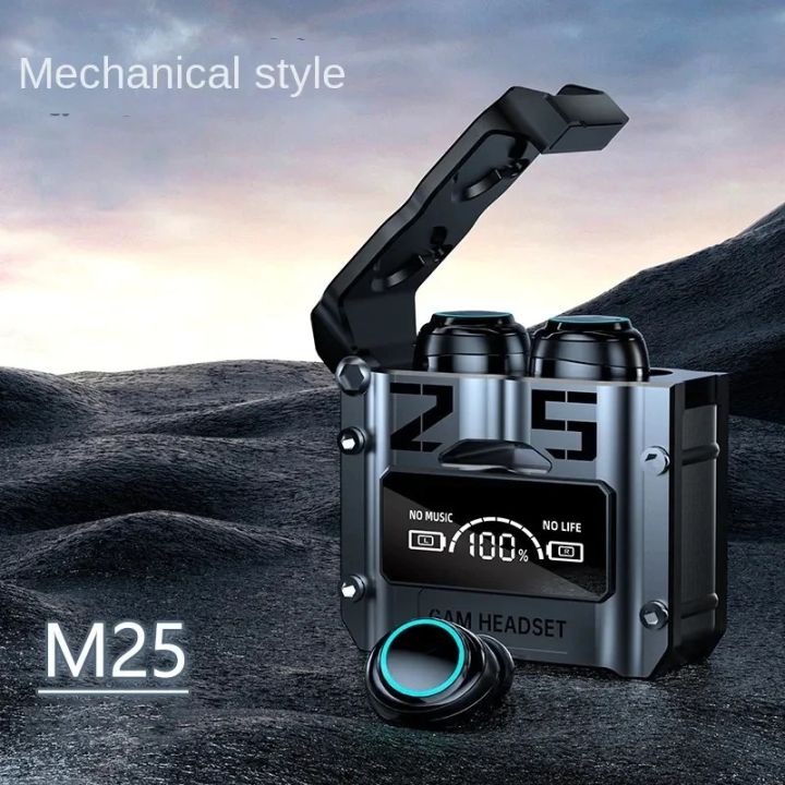 M25 TWS Pro Gaming Earbuds 🎮 – RGB Lights, Ultra-Low Latency, Deep Bass ...