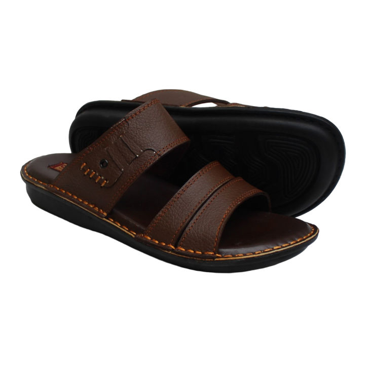 pure leather slipper for men-Handmade stiched Chappal for men