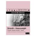 DALER ROWNEY : SMOOTH : HEAVYWEIGHT CARTRIDGE PAD : 220GSM : 25 SHEETS : A4. 
