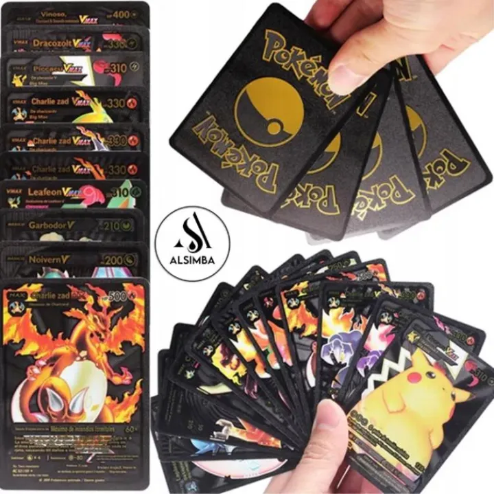 55%20Pcs%20Pok%C3%A9mon%20Black%20Foil%20Cards%20Anime%20Cartoon%20Pok%C3%A9mon%20English%20Version%20TCG%20Card%20-%2055%20Pcs%20Pok%C3%A9mon%20Cards%20Box%20For%20Fans%20Rare%20Collection%20Card%20Child%20Toys%20Gifts%20-%20Black%20Edition%20-%20Image%206