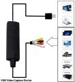 Easy Cap USB 2.0 Capture Card  For Video TV DVD VHS Audio Capture Card 3 in 1 VHS to DVD Adapter Converter PC PS3 Xbox. 