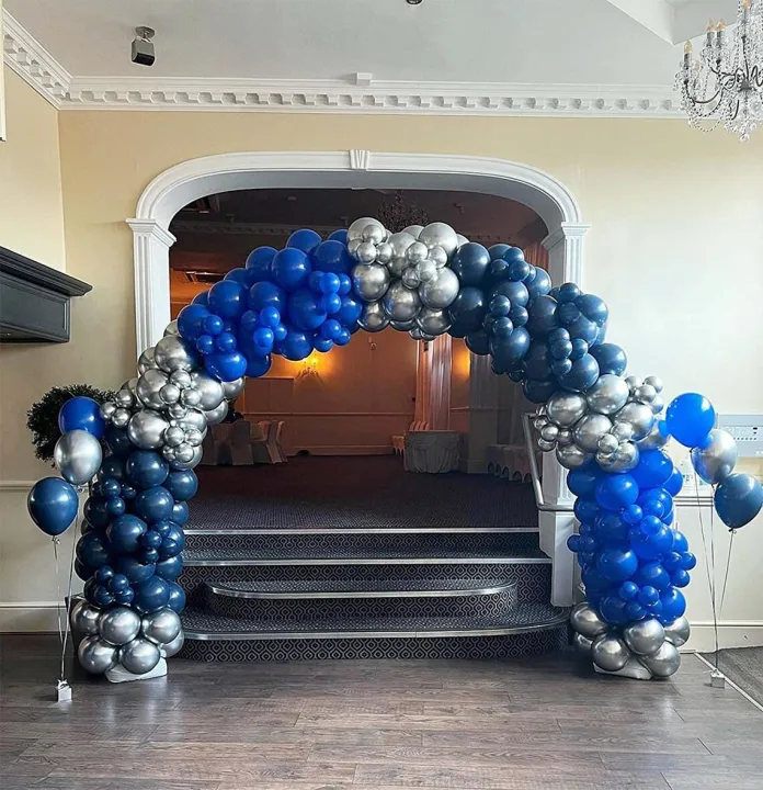 70pcs%209%20inch%20Dark%20Royal%20Blue%20Latex%20Balloons%20without%20shinny%20Garland%20for%20Birthday%20Party%20Decoration%20Graduation%20Wedding%20Bridal%20Baby%20Shower%20Celebration%20helium%20balloon%20matte%20balloons%20-%20Image%205