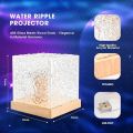 2in1 Q06 Aurora Light Projector Northern Light Projection Ocean Wave Light Projection Galaxy Lamp, Remote Control, Multiple Light Modes, Dreamy Indoor Atmosphere Light, Gift For Birthdays Various Festivals, Black. 