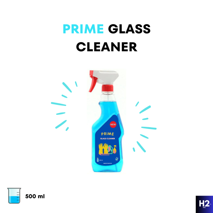 Prime Glass Cleaner - 500ml - Spray Bottle