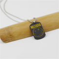 N-Nirvana Band Logo Keychains Cute Smile Face Punk Necklace Pendant Collar Chain Fashion Necklace For Women Men Jewelry Gifts. 