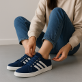 Jaf Spot women Lightweight Comfortable girls Casual wear White Lace-Up ladies Sneakers Shoes. 