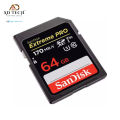 SanDisk Extreme PRO 64GB - 170 MB/s - SDXC / UHS-I / U3 / V30 - Memory Card. 