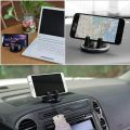 360 Degree Round Shape Universal Car Mobile Holder, Adjustable, Solid, Durable Mount for Windshield Air Vent Mobile Phone Holder Phone Holder for All Smartphone. 