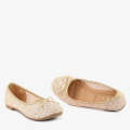 ECS Delicate Dream Flat Pumps For Women. 
