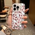 Pink Full Screen Hello Kitty soft Phone Case For Tecno Pova 6 5G Li7 6 Pro 5G Li9 Case Full Coverage Shockproof Soft Cover. 